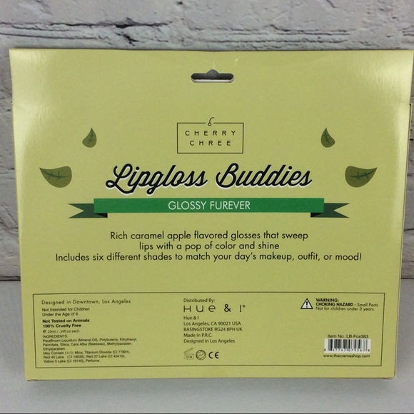 Cherry Chree LipGloss Buddies Caramel Apple Gift - Picture 3 of 3